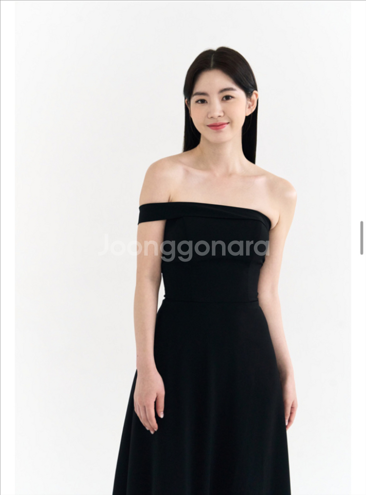 블랙셀프웨딩드레스--3