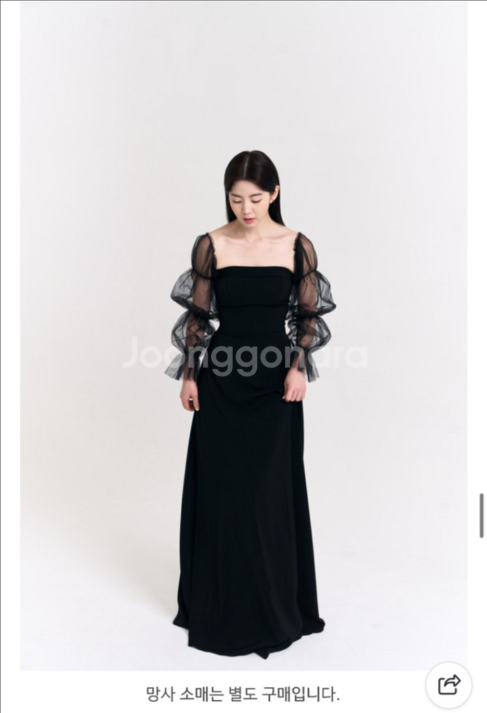블랙셀프웨딩드레스--5