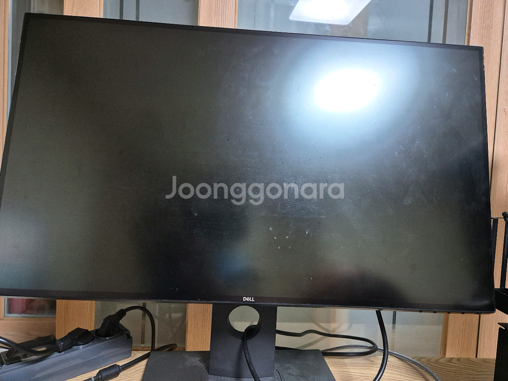 델 2718q 고장 4k 모니터--0