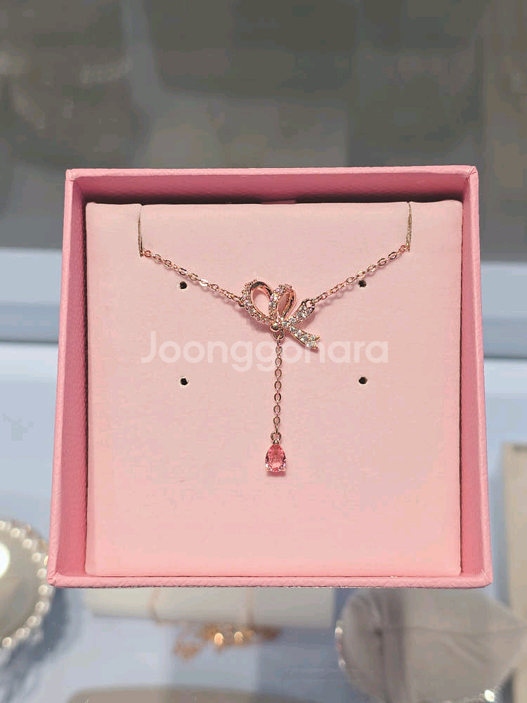 (새상품) 스와로브스키 목걸이--0