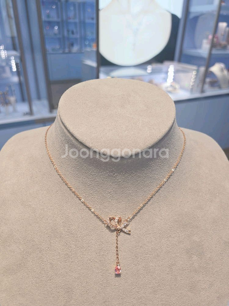 (새상품) 스와로브스키 목걸이--2