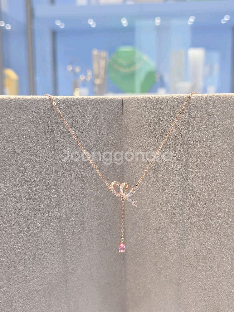 (새상품) 스와로브스키 목걸이--1