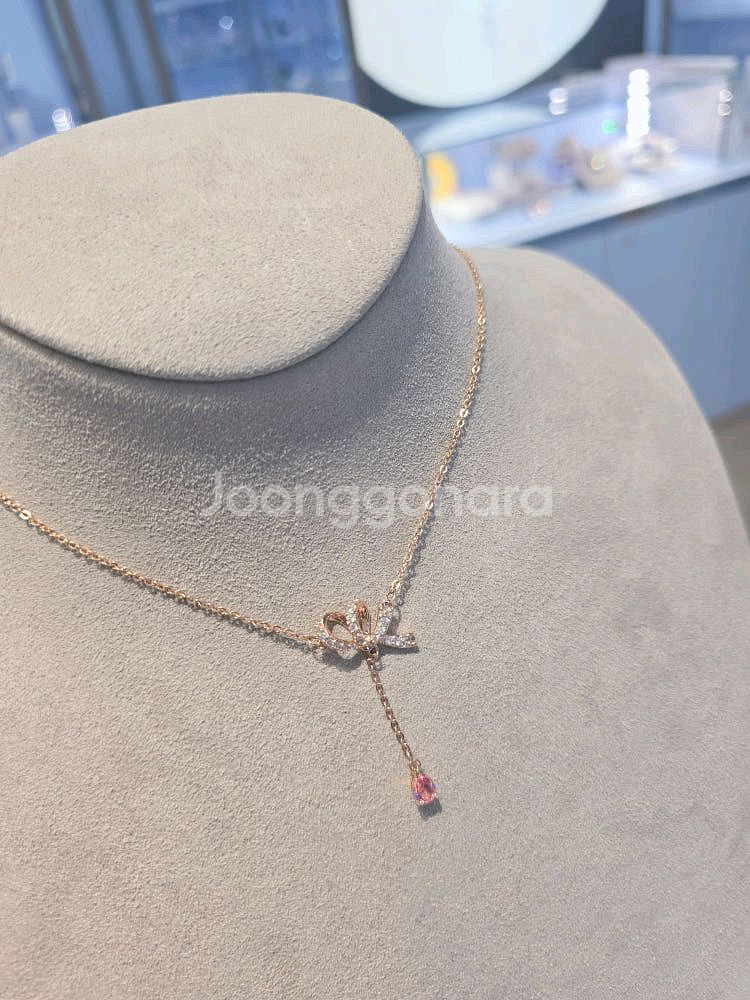 (새상품) 스와로브스키 목걸이--7