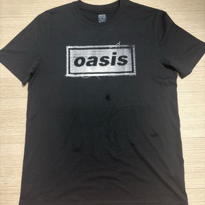 오아시스 공식 투어 티셔츠 M->L 교환/판매