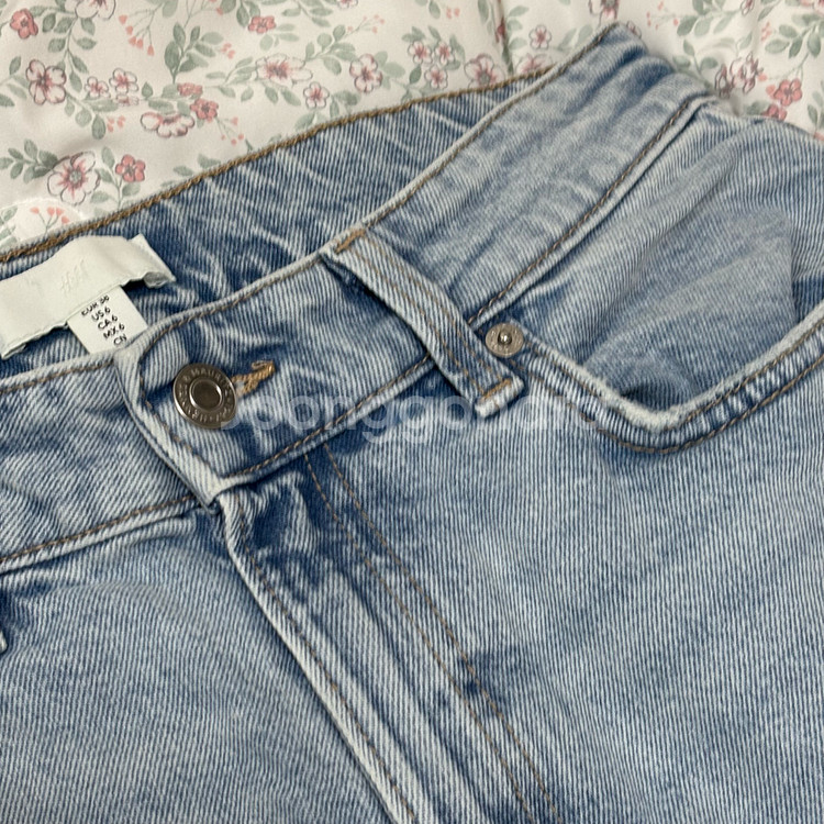 h&m 에이치앤엠 와이드 진--2
