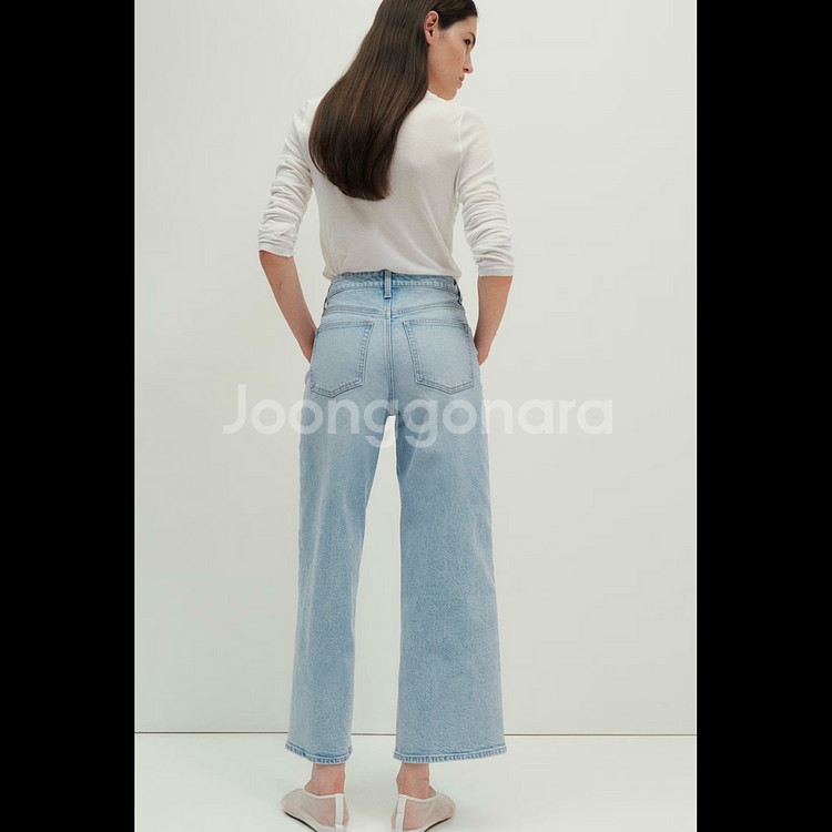 h&m 에이치앤엠 와이드 진--9