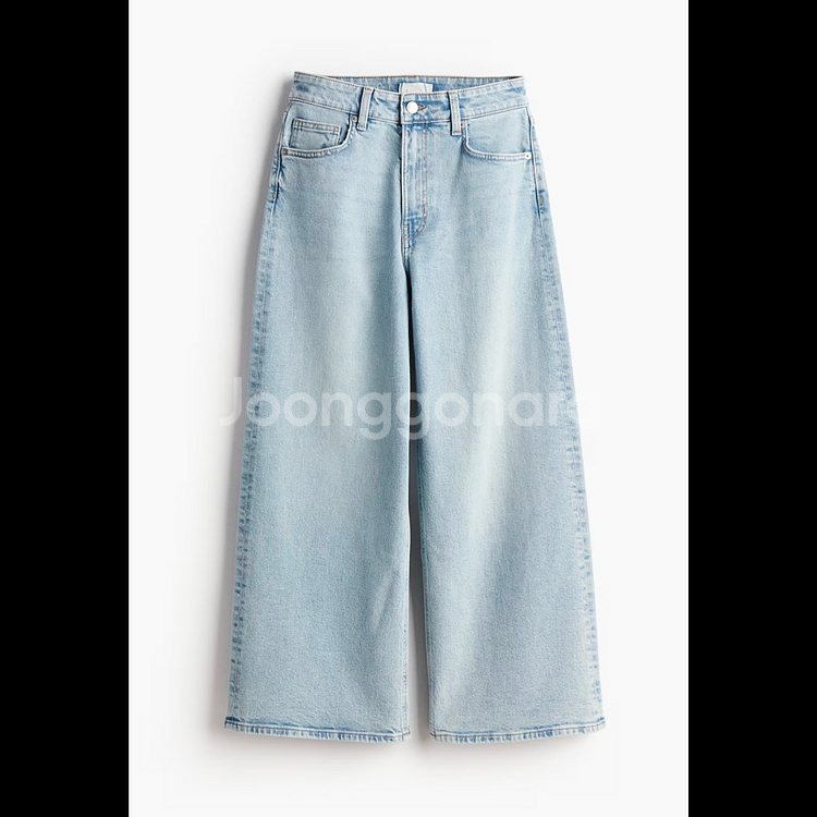 h&m 에이치앤엠 와이드 진--7