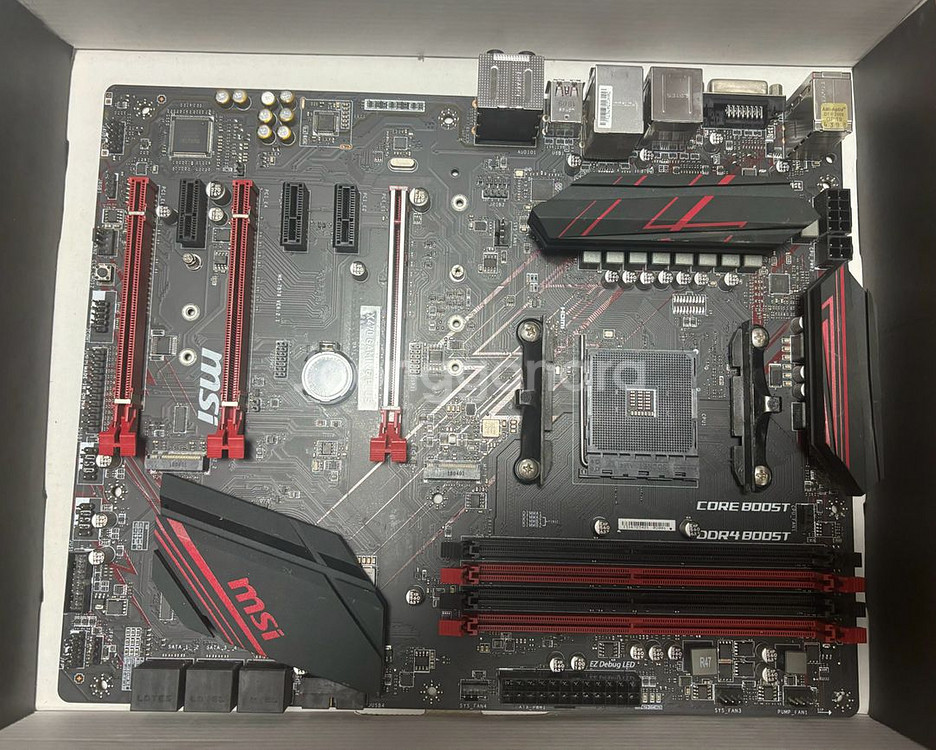 MSI X470 게이밍플러스 AM4 메인보드--0