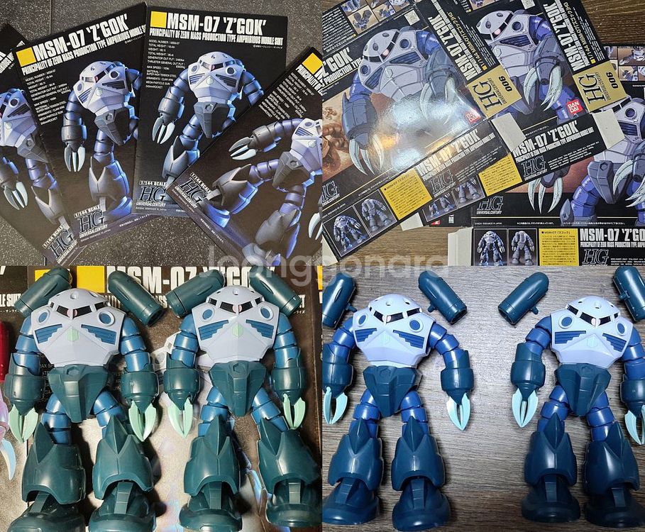 HGUC 94식베이스자바,큐베레이,즈고크 외 23개--2