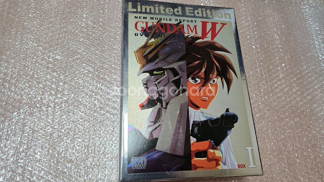 신 기동전기 건담 W DVD vol 1 한정판 미품--0