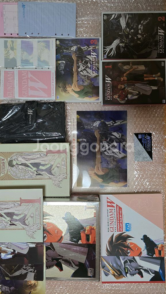 신 기동전기 건담 W DVD vol 1 한정판 미품--6