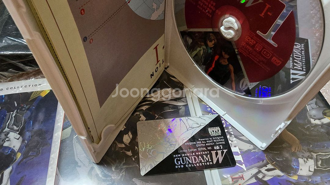 신 기동전기 건담 W DVD vol 1 한정판 미품--7