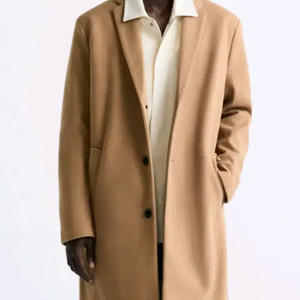 L) 자라 브라운 카멜 베이직 싱글코트 5070 301