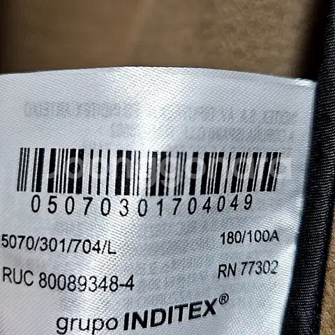 L) 자라 브라운 카멜 베이직 싱글코트 5070 301--7