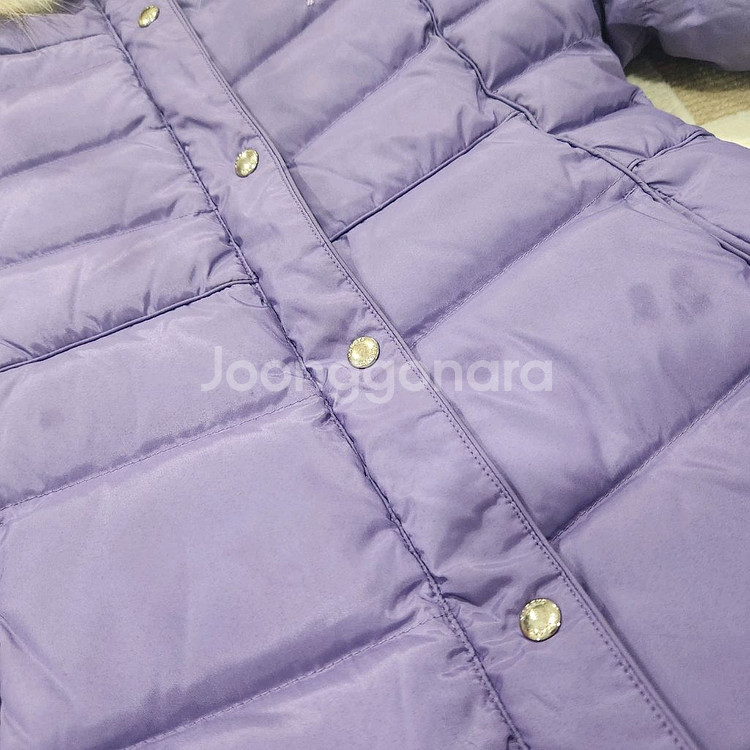 헤지스 키즈 퍼플 패딩 130(8-9Y)--3