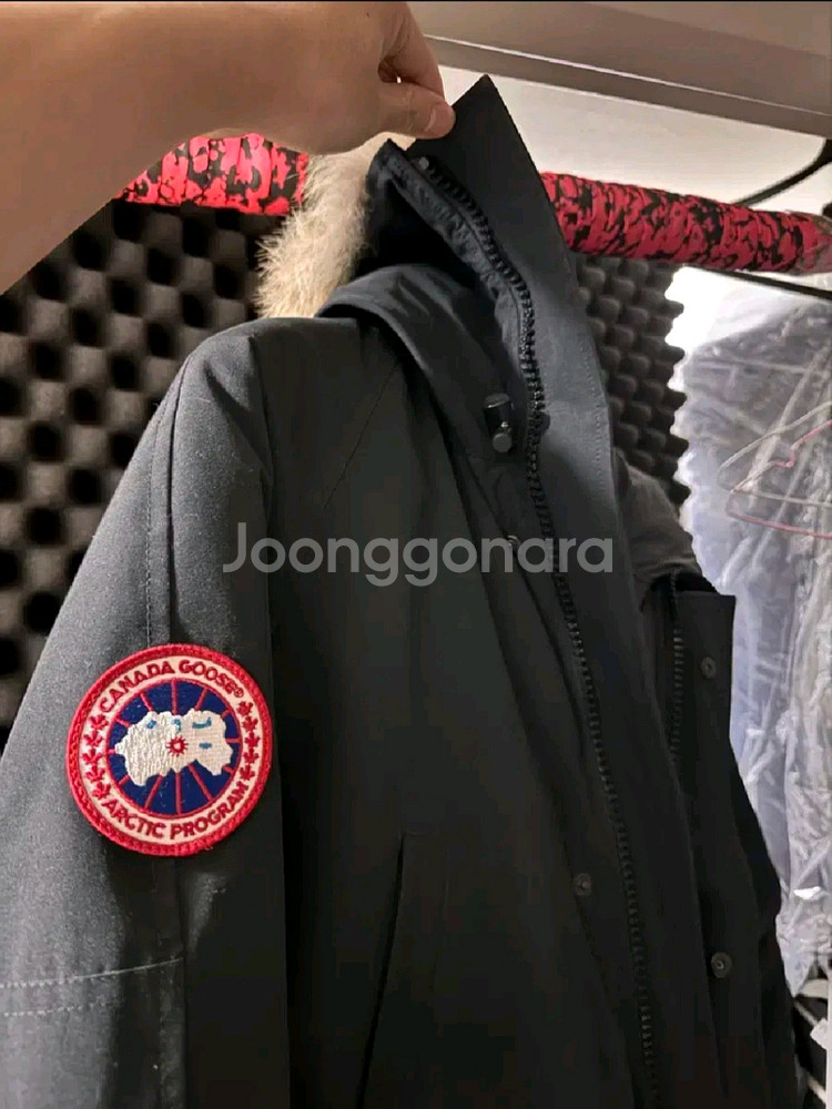 캐나다구스 칠리왁 봄버 블랙 한국사이즈L--2
