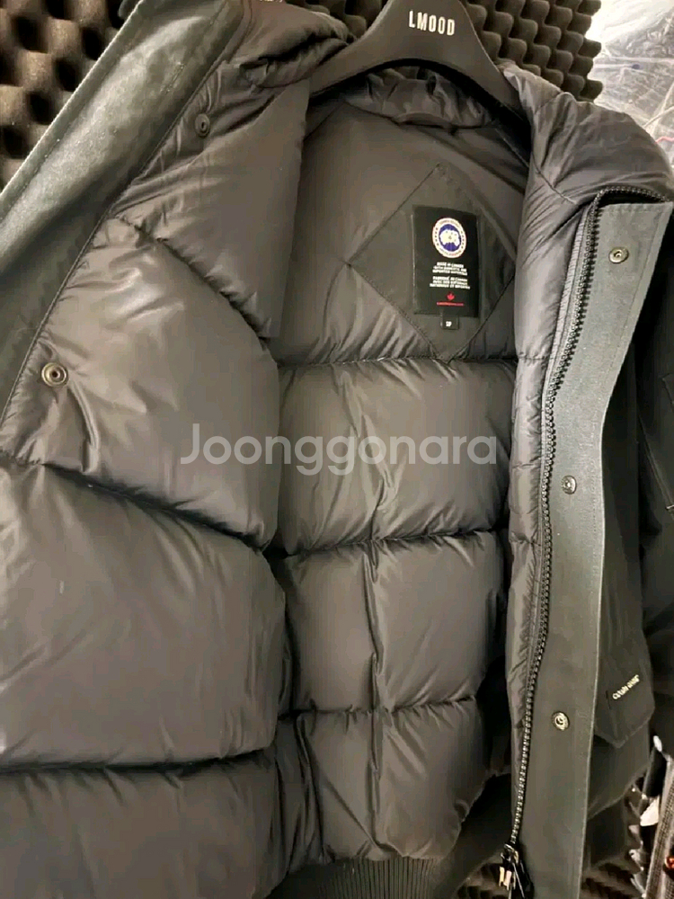 캐나다구스 칠리왁 봄버 블랙 한국사이즈L--8
