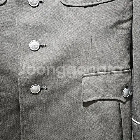 48) 빈티지 독일군 정복 예복 야전 상의 자켓--2