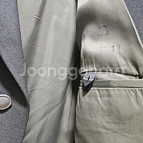 48) 빈티지 독일군 정복 예복 야전 상의 자켓--6