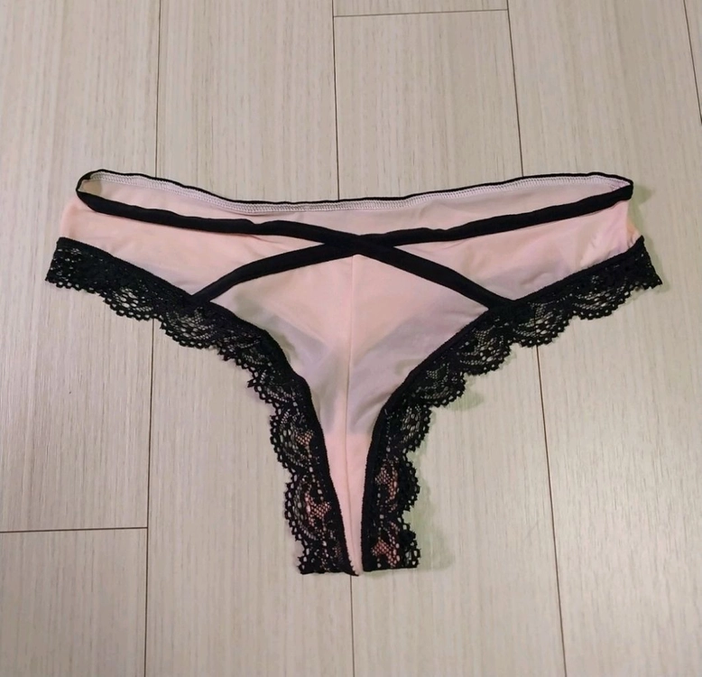 레이스 티팬티 베이비오렌지 이미지