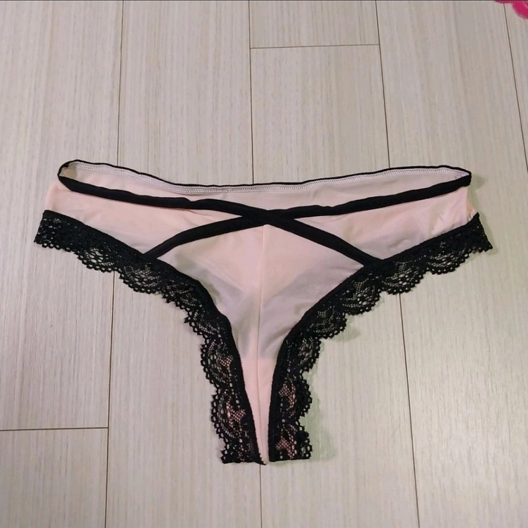 레이스 티팬티 베이비오렌지 이미지