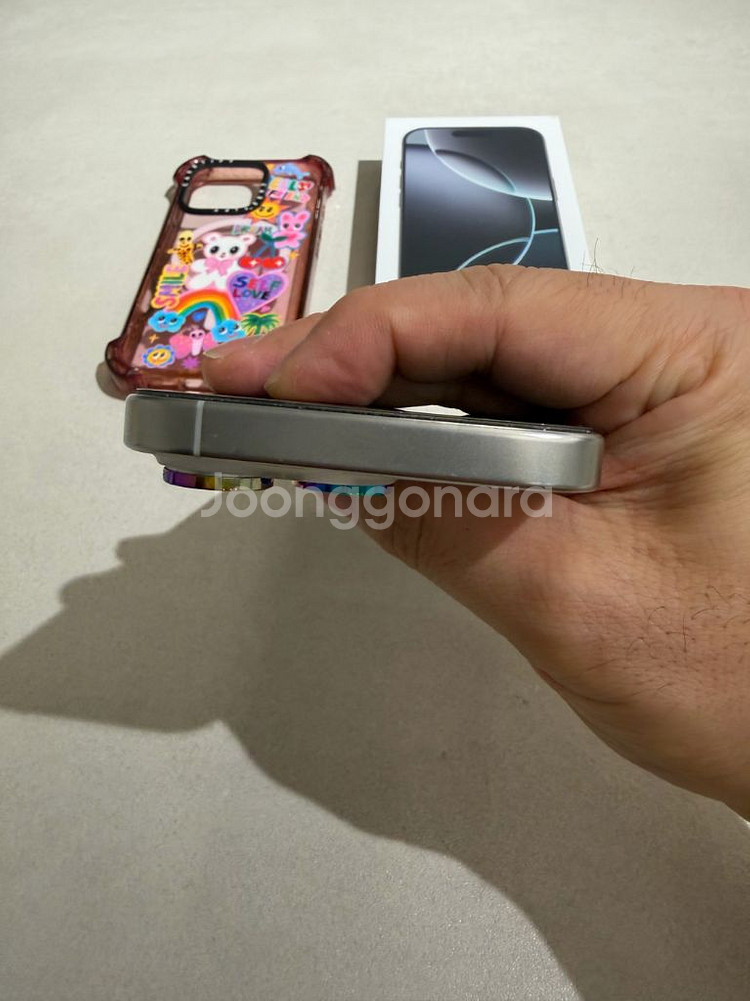 아이폰 16 Pro 화이트 256g 팝니다--4