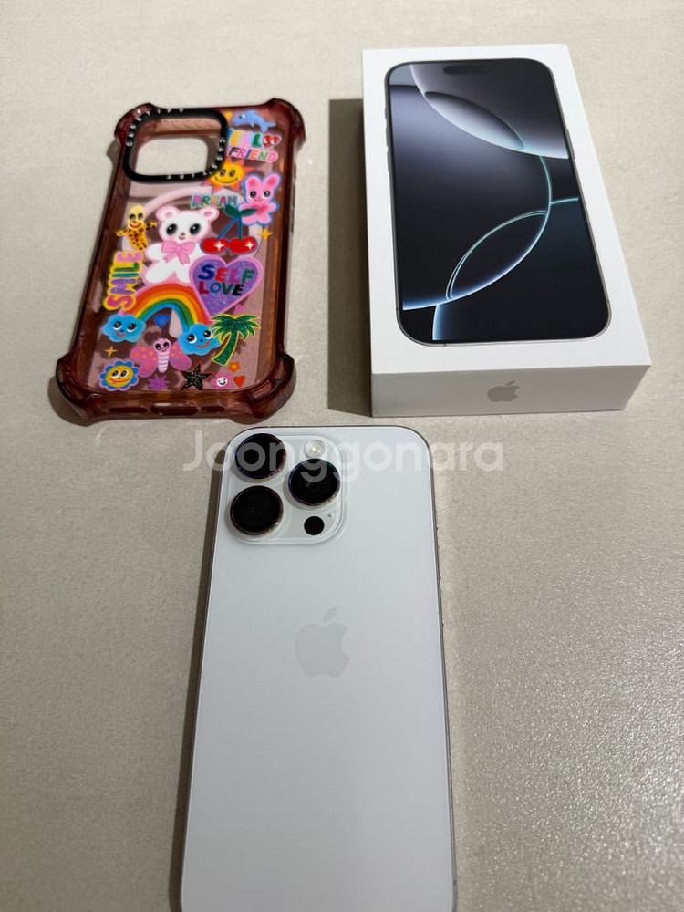아이폰 16 Pro 화이트 256g 팝니다--6