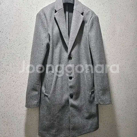 L) 자라 그레이 베이직 싱글코트 5070 300--1