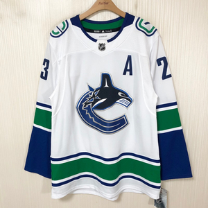 NHL 아디다스 밴쿠버커넉스 어웨이유니폼/져지 L