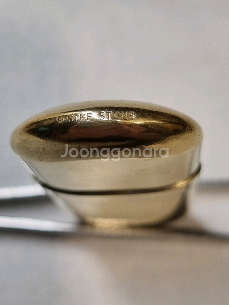 빈티지 Brass No.5 황동 오일 라이터--2