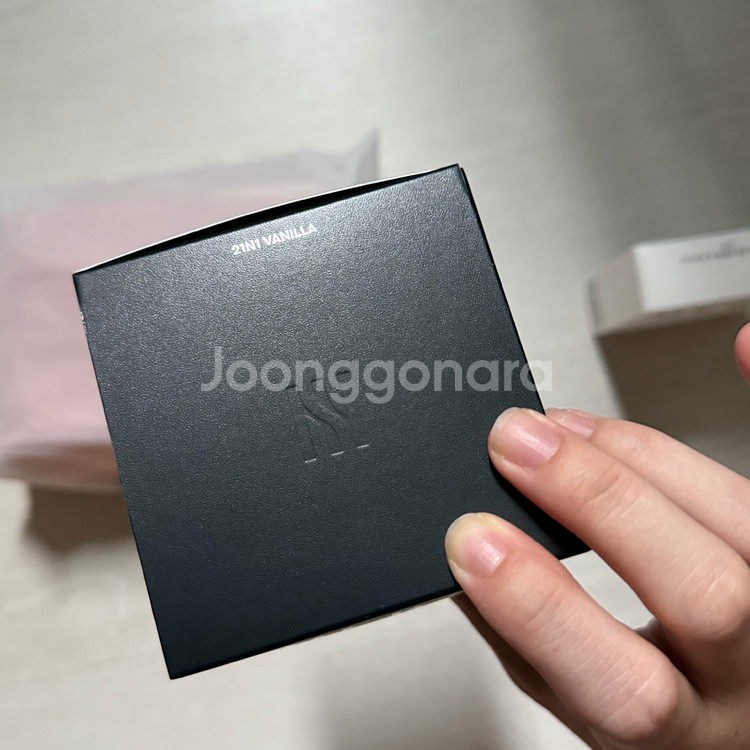 헤라 블랙 쿠션 21N1 바닐라 새상품 전체 (파우치,--1
