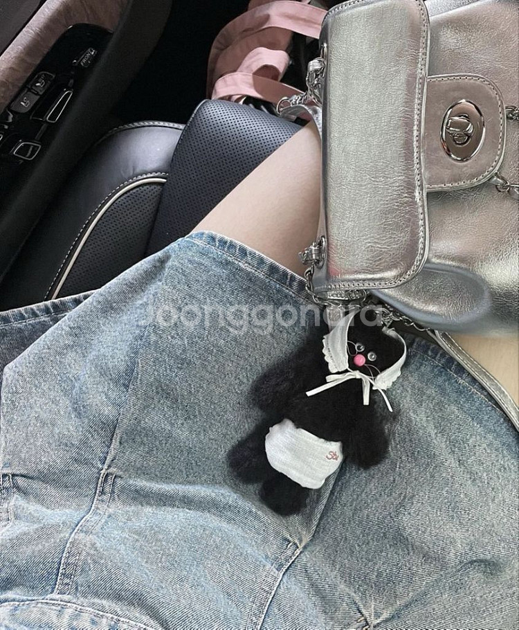 실버 레이드백 어커브백 체인 백팩--3