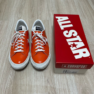 컨버스 원스타 J 오렌지 290 팝니다
