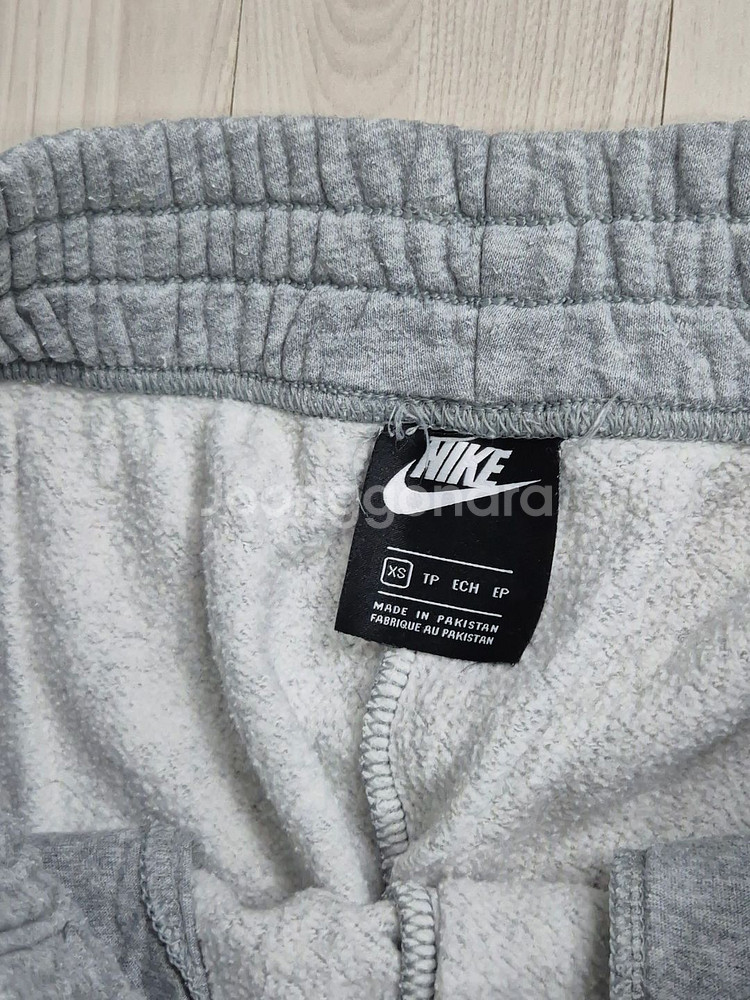 나이키 우먼스 스우시 로고 후드티S 스웨트팬츠XS 세트--2