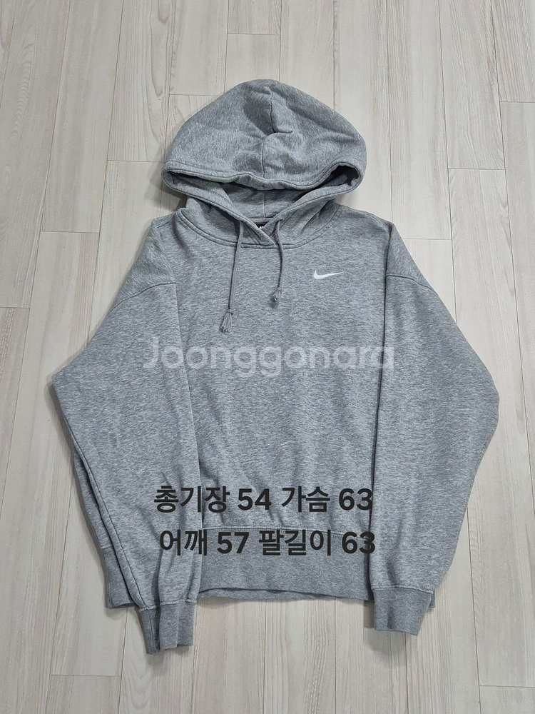 나이키 우먼스 스우시 로고 후드티S 스웨트팬츠XS 세트--5