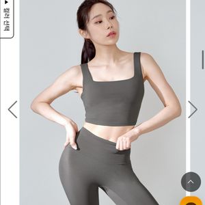 젝시믹스 M 젤라 인텐션 스퀘어 브라탑 토프그레이