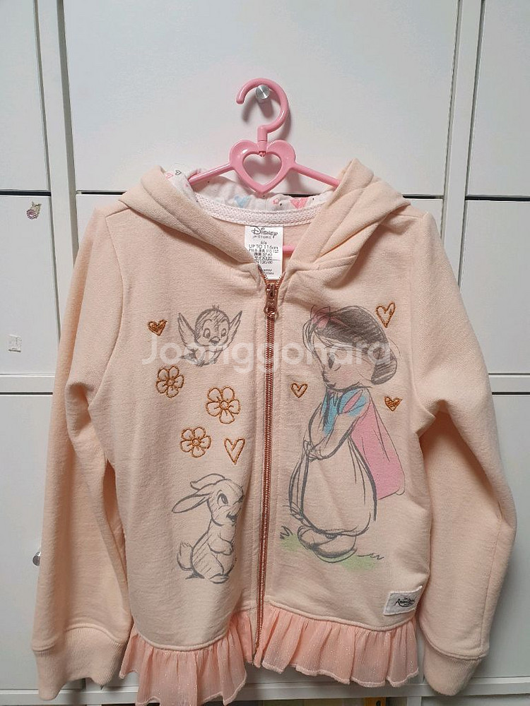 디즈니스토어 정품 120 백설공주 집업--0