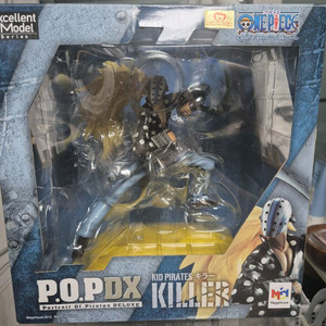 메가하우스 원피스 피규어 POP DX 키드 킬러 금고양