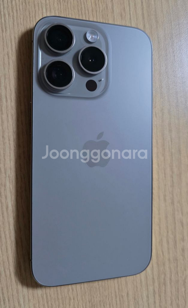 아이폰15프로 256 티타늄그레이 애플케어 플러스--0