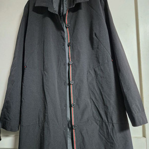 GESTIL Collection 블랙 롱 코트 구찌 디