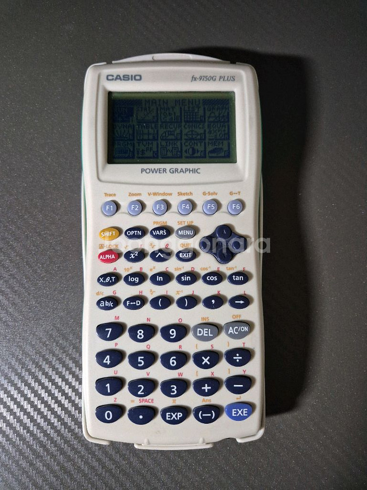 카시오 fx-9750G PLUS 공학용 그래프 계산기--0