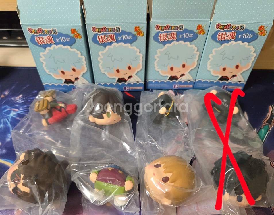 은혼 포테포테 미개봉(오키타,타카스키,사카모토,신파치)--1
