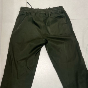 Harlan+Holden 카키색 폴리 와이드 팬츠 M