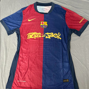 [L] 24/25 바르셀로나 홈 스캇 어센틱 유니폼