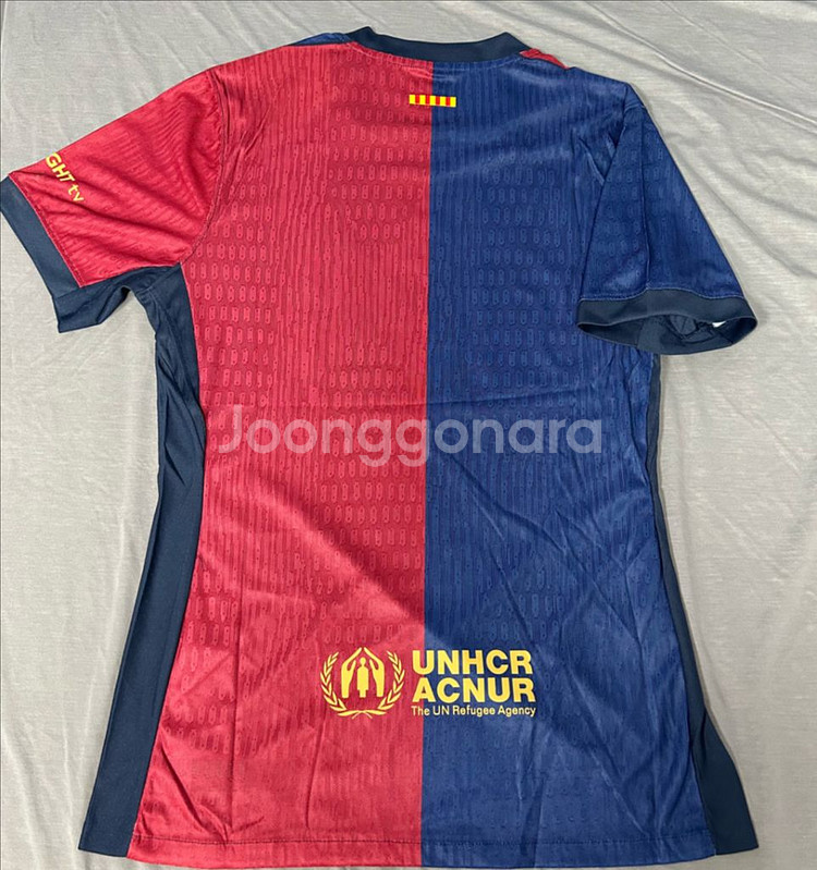 [L] 24/25 바르셀로나 홈 스캇 어센틱 유니폼--3