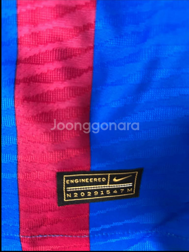 [해외 M] 21/22 바르셀로나 홈 어센틱 유니폼--4