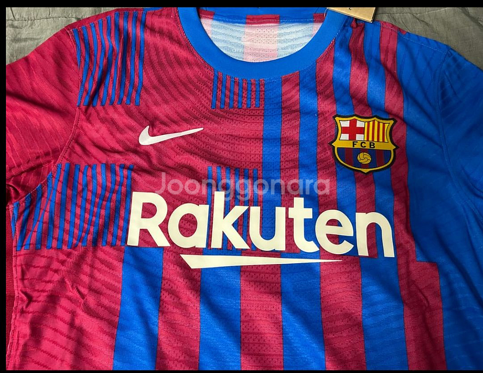 [해외 M] 21/22 바르셀로나 홈 어센틱 유니폼--1