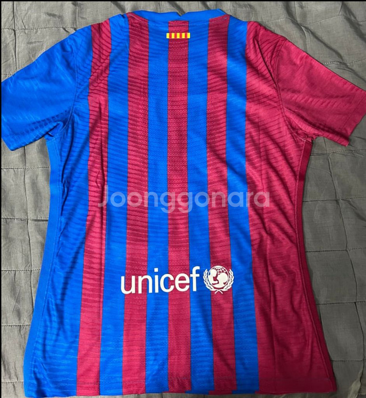 [해외 M] 21/22 바르셀로나 홈 어센틱 유니폼--5