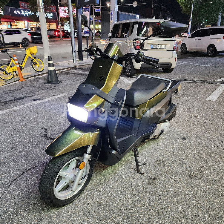 대림 마리오125 스쿠터 오토바이 16,140km--1