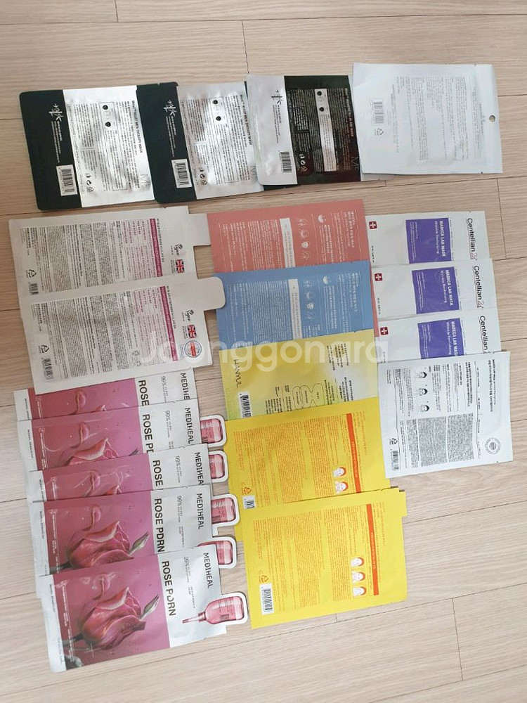 바이오던스 이니스프리 메디힐 외 마스크팩 22장 일괄--1